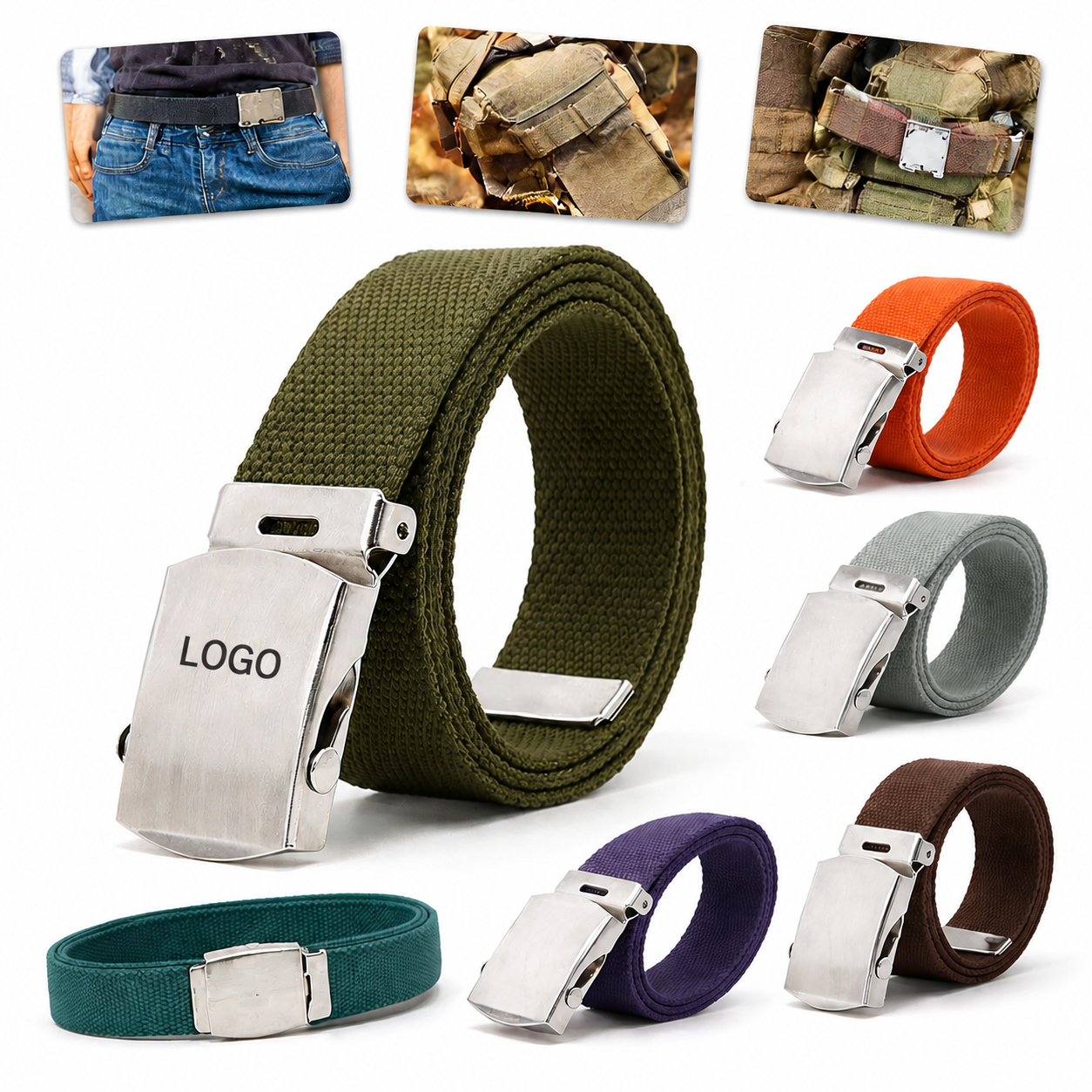 Adjustable Magnetic Buckle Belt