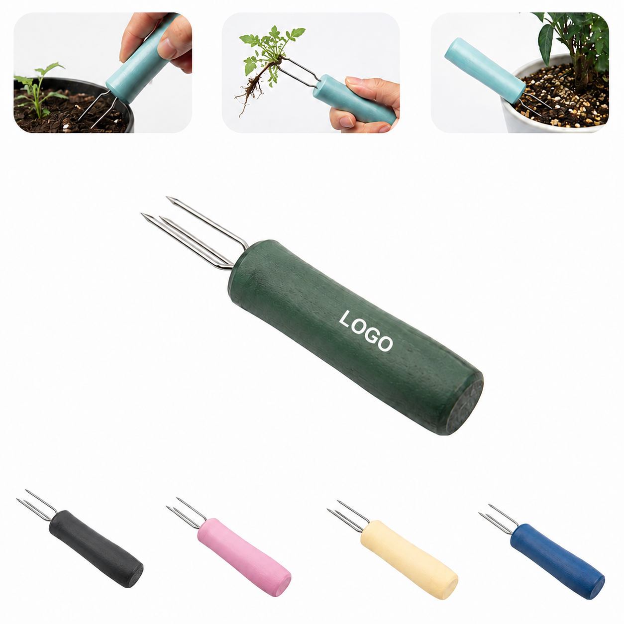 Stainless Steel Garden Hand Fork Set