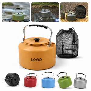 Hard-Anodized Aluminum Insulated-Handle Camping Kettle