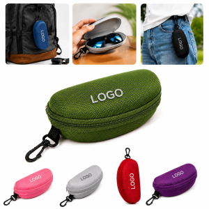 Oxford Fabric Hard-Shell Sunglasses & Eyeglasses Case