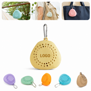 Silicone Pendant Keychain with Carabiner