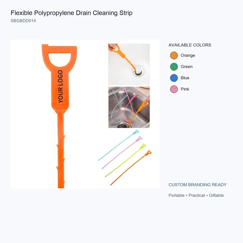 Flexible Polypropylene Drain Cleaning Strip